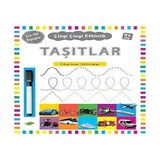 Kukla Yayınları Çizgi Çizgi Etkinlik - Taşıtlar (4+ Yaş): Çıkartmalı Aktiviteler + 2 Kitap Set