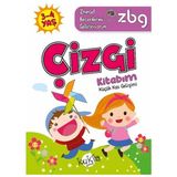 Kukla Yayınları ZBG 3-4 Yaş Çizgi Kitabım
