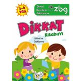Kukla Yayınları ZBG 3-4 Yaş Dikkat Kitabım
