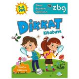 Kukla Yayınları ZBG 5-6 Yaş Dikkat Kitabım