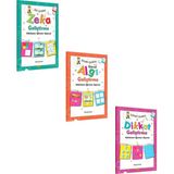 Kukla Zeka Geliştirme Dikkat Geliştirme Algı Geliştirme Seti 3 Kitap (3+ Yaş)