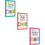 Kukla Zeka Geliştirme Dikkat Geliştirme Algı Geliştirme Seti 3 Kitap (6+ Yaş)