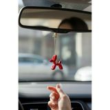 KUKO DESIGN Balon Kırmızı Köpek Dikiz Aynası Süsü | Araba Aksesuarı & Charm