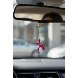 KUKO DESIGN Balon Pembe Köpek Dikiz Aynası Süsü | Araba Aksesuarı & Charm