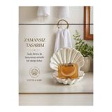 KUKO DESIGN İncili Sabunluk Dekoratif Sabun Tutucu Banyo Aksesuarı Şık Modern Sabun Kabı Organizer