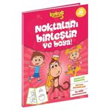 Kukuli - Noktaları Birleştir ve Boya! Pembe Kapak - Beta Kids