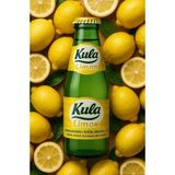 Kula Limon Aromalı Gazlı Maden Suyu 24'lü Cam Şişe | 200 ml | Doğal Mineralli Su