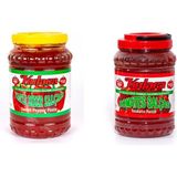 Kulaca 1 Adet 2500 gr Domates Salçası + 1 Adet 2500 gr Tatlı Biber Salçası - 2,5 kg