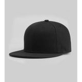 Külah Basic Street Snapback Hiphop Cap Siyah Şapka - Siyah