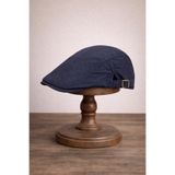 Külah Clean Form Flat Cap Urban Navy Tokalı Kasket, Erkek, Standart Beden