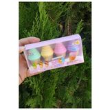 Külah Dondurma 4'Lü Pastel Renk Fosforlu Kalem