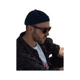 Külah Erkek %100 Pamuk Cap Docker Şapka bej