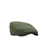Külah Erkek Düz Pamuklu Yeşil Flat Cap Kasket