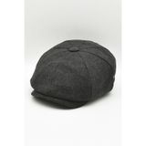 Külah Erkek Yün Şapka Kasket Gotham Newsboy Cap