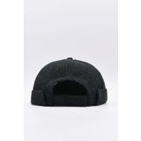 Külah Kasket Etnik Desen Kısa Docker Şapka Vintage Cap