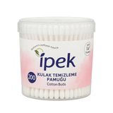 Kulak Çubuğu Pamuğu –%100 Hidrofil Pamuk – Güvenli ve Hijyenik Kullanım – Esnek Çubuk Yapısı – Makyaj Düzeltme ve Temizlik İçin İdeal – CE Belgeli – Made in Türkiye (200 ADET)