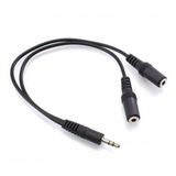 Kulaklik Cogaltici Coklayici 3.5 Mm 1 Erkek 2 Disi Stereo 15 Cm Y Kablo