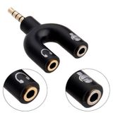 Kulaklık Mikrofon Birleştirici Adaptör 3.5mm Ayırıcı Aparat