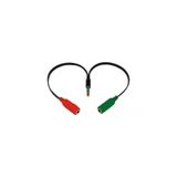 Kulaklık Mikrofon Birleştirici Kablo 3.5 Mm Erkek To 2 X 3.5 Mm Stereo Headphone