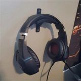 Kulaklık Tutucu, Gamer Kulaklık Tutucu, Kulaklık Standı, Kulaklık Askısı - Beyaz