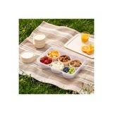 kuleliplastik Kahvaltı Ve Piknik Seti 1x(4,3 lt) 6x(280 ml) Saklama Kutusu