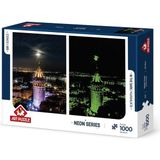 Kulesi 1000 Parça Neon Puzzle - Genel