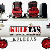 Kuletaş 100 Litre 4 HP Sessiz Premium Kafa Hava Kompresörü 2800 rpm(PANOLU)