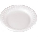 Kullan At Köpük Tabak 33/a 17 cm 100 Adet - Beyaz