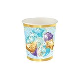 Kullan At Market Mavi 200cc-8oz 8'li Roll-Up Uçan Balonlar Karton Bardak