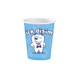 Kullan At Market Roll-Up İlk Dişim Erkek Karton Bardak 200cc-8oz 8'li