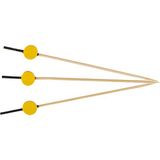 Kullan At Merkezi Bambu Davul Kürdan Sarı 120MM - 100 Adet