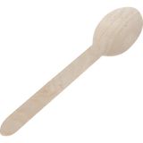 Kullan At Merkezi Tahta Kaşık 160 mm - 100 Adet