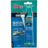 Kullanımı Kolay Tüp Silikon 100E Şeffaf Silikon 50 ml Aç Kullan