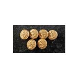 KULMAÇ AKSESUAR Gold Çapa Desenli Düğme ( 6'lı Seri )