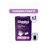 Külot Ped (Regl Gece Külodu) Bel Ölçüsü 52-100 Cm Standart Beden 3 Paket 12 Adet