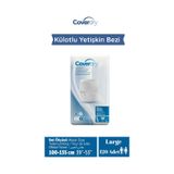 Külotlu Yetişkin Hasta Bezi Large 120 Adet L