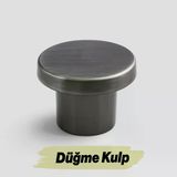 Kulp Düğme Tek Vidalı Çekmece Mutfak Mobilya Dolabı Dolap Kulpu Kulbu Metal Kulp Antik Nikel
