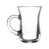 Kulplu 6'Lı Çay Bardağı Seti - 140 Ml Soda Camı