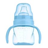 Kulplu Akıtmaz Alıştırma Bardağı 160 Ml Powder Blue & Anti- Kolik Uç (5 Adet)