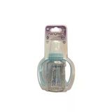 Kulplu Cam Biberon Mavi 125 Ml