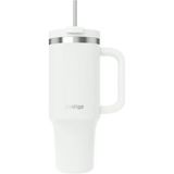 Kulplu Termos Bardak - Tumbler - Paslanmaz Çelik - Pipetli & Kapaklı – 29 Saat Soğuk