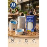 KÜLPRO 25'li Tek Kullanımlık Jel Kül Tablası | Kokusuz, Taşınabilir, Hijyenik Küllük | Kamp, Kafe, Ofis, Araç ve Dış Mekan