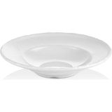 Külsan 121.CW - Pasta 3'lü Krem Beyaz Makarna ve Salata Tabak Seti 26 Cm, Thermoset Melamin
