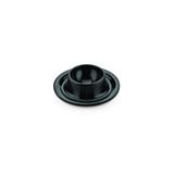 Külsan 1508.BL - 6'lı Siyah Yumurtalık 8 cm, Thermoset Melamin