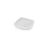 Külsan 4131.PW -Bergama 3'lü Beyaz Kare Servis Tabak Seti 31 Cm, Thermoset Melamin