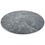 Külsan 47035.CAL - Slate Effect Callisto 5'li Pano Yuvarlak Sunum Tabak Seti 35 Cm, Thermoset Melamin