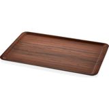 Külsan 4875.CE - Arcoform Ceviz Dikdörtgen Tepsi 48X75 Cm, Thermoset Melamin - 75 x 49 cm