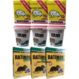 KULSAN Fare Sıçan Jarden Ilaçları-Ratimor 300GR Pelet Yem 3x/mum Blok 100GR 3x/ratimor Pasta 100GR 3x