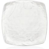 Külsan M7127.CW - Carre Matt 6'lı Krem Beyaz Kare Servis Tabak Seti 27X32,5 Cm, Thermoset Melamin - 27 x 32,5 cm