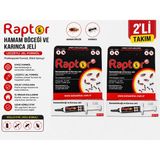KULSAN Raptor Hamamböceği ve Karınca Jeli 2’li Set 5 gr Jel Yem Uygulama Şırıngası